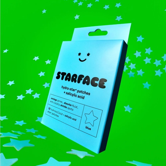 Starface Other - Starface Hydro-Star Hydrocolloid Pimple
Patch Set- Big Blue Salicylic Acid Stars